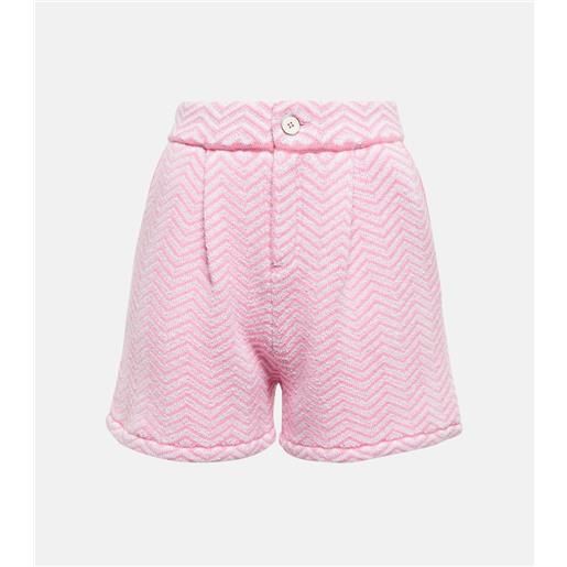 Barrie shorts in misto cashmere bouclé