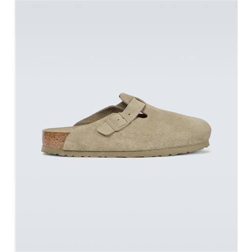Birkenstock sabot boston in suede