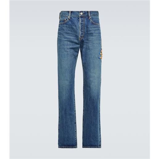 Undercover jean regular con perline