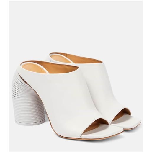 Off-White sandali spring in pelle