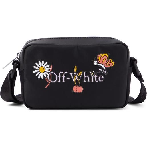 Off-White Kids borsa a tracolla con stampa