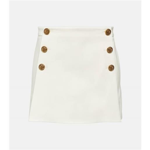 REDValentino shorts in gabardine di misto lana
