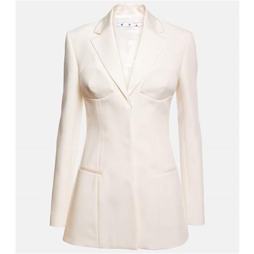 Off-White blazer in cady