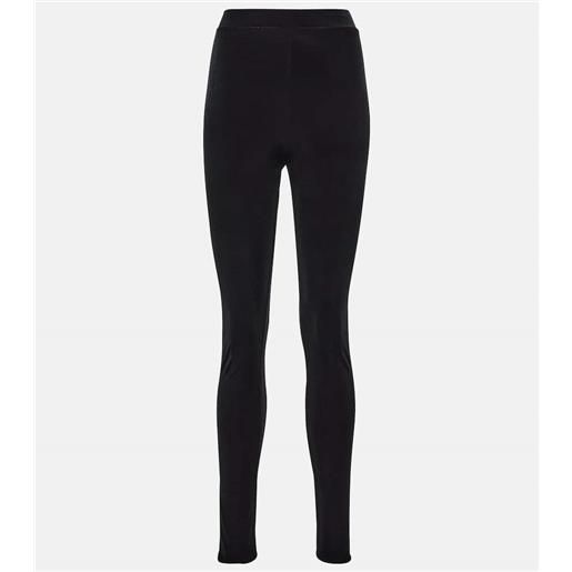 Alexandre Vauthier leggings in jersey
