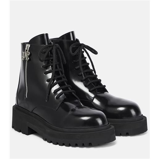 Palm Angels anfibi in pelle