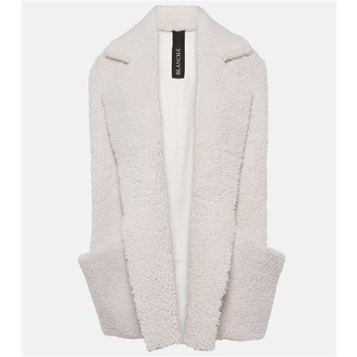 Blancha gilet in shearling