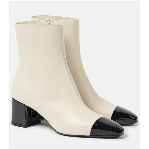 Ferragamo stivaletti sambi 60 in pelle