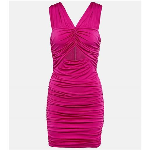 LoveShackFancy miniabito bayana con cut-out e ruche