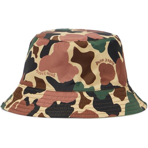 Palm Angels Kids cappello da pescatore con stampa