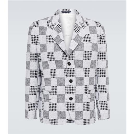 Kenzo blazer con motivo patchwork