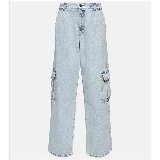 The Mannei jeans sado a vita bassa