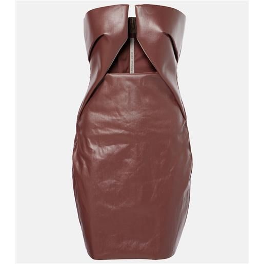 Rick Owens abito corto prong