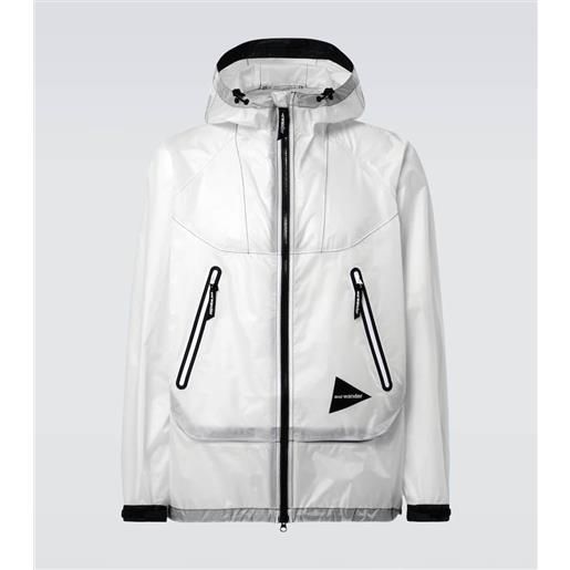 And Wander impermeabile in pu con pannelli