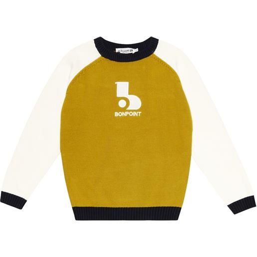 Bonpoint pullover constant in cotone