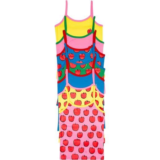 Stella McCartney Kids set di 7 tank top in jersey di cotone
