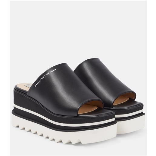 Stella McCartney sandali sneak-elyse con platform
