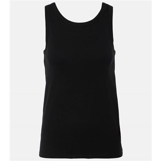 The Row tank top frankie in jersey di cotone