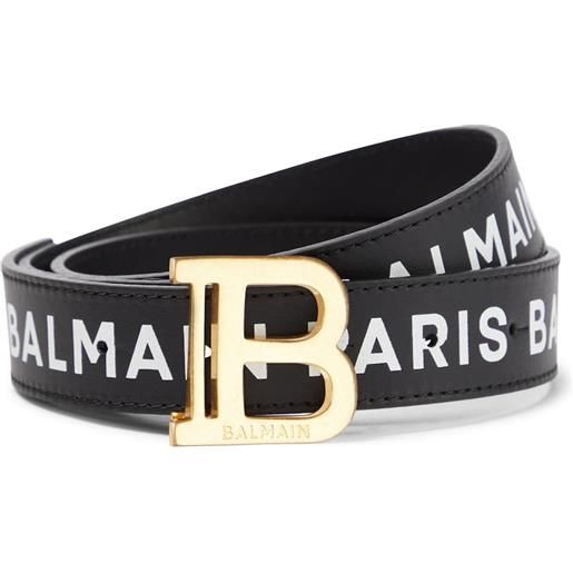 Balmain Kids cintura b-belt in pelle