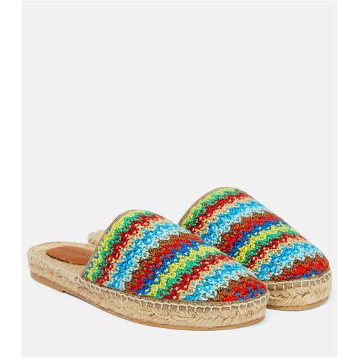 Alanui espadrillas over the rainbow