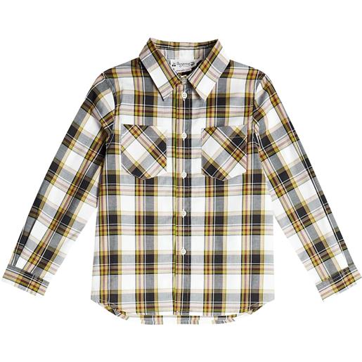 Bonpoint camicia altman in popeline di cotone