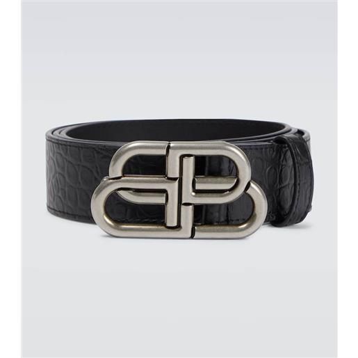 Balenciaga cintura bb large in pelle