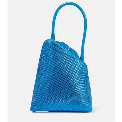 The Attico borsa a spalla sunset con cristalli