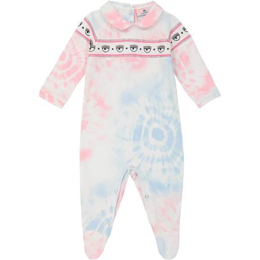 Monnalisa x chiara ferragni - baby - tutina tie-dye in cotone