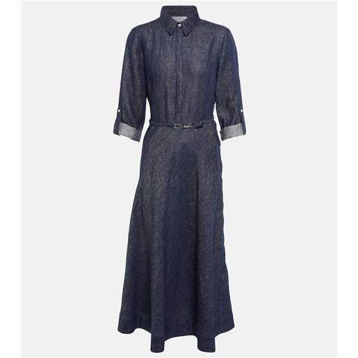 Gabriela Hearst abito midi di jeans marley