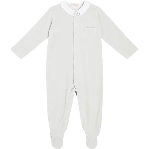 Bonpoint baby - tutina tiloluan in velluto di cotone