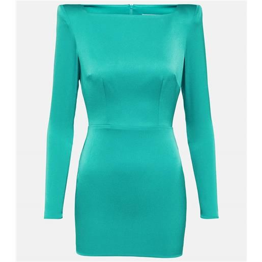 Alex Perry miniabito in crãªpe satin