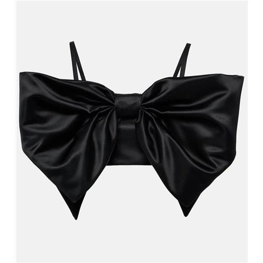 Nina Ricci top bralette duchess in raso