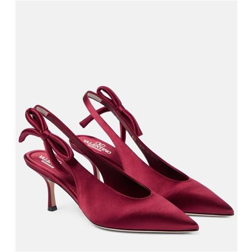 Valentino Garavani pumps slingback nite-out 70 in raso