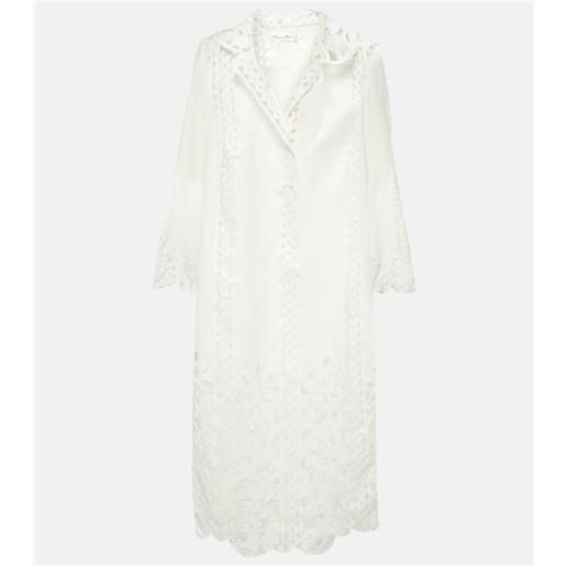 Oscar de la Renta tunica in pizzo guipure
