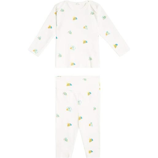 Stella McCartney Kids baby - pigiama in cotone con stampa