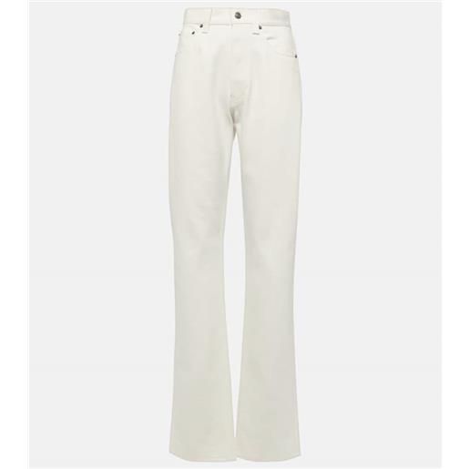 Loro Piana jeans regular in cotone e seta