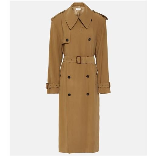 Saint Laurent trench in twill