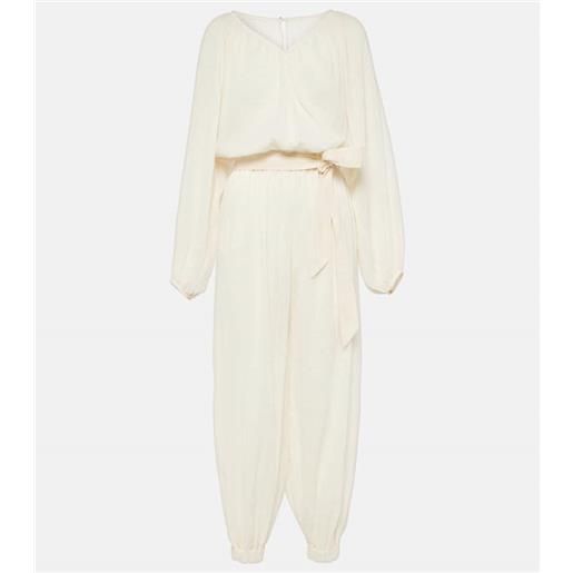 Loro Piana jumpsuit in cotone e lino