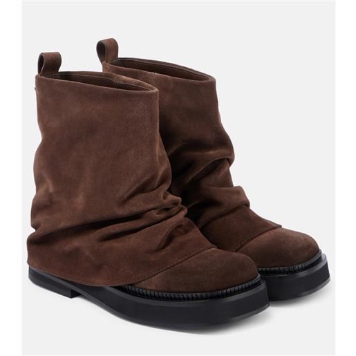 The Attico stivaletti mini robin in suede
