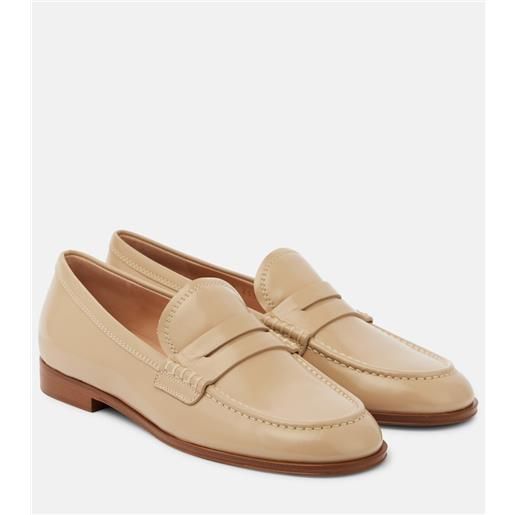 Gianvito Rossi mocassini georgie nuit in vernice