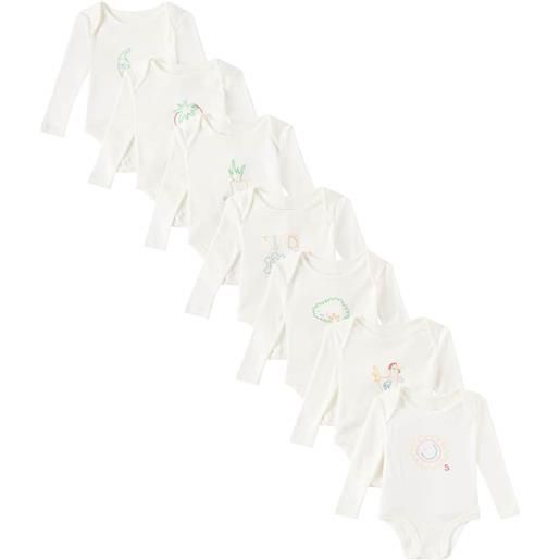 Stella McCartney Kids baby - set di 7 body in jersey di cotone
