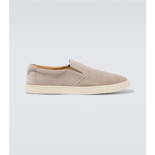 Brunello Cucinelli slip-on in suede