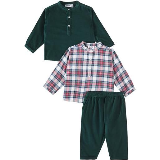 Molo baby - set di 2 bluse e pantaloni in cotone