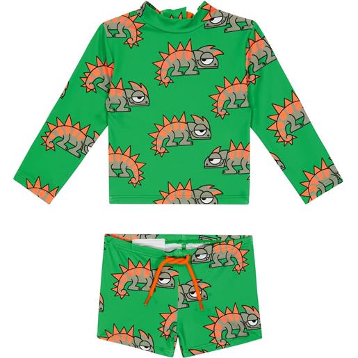 Stella McCartney Kids rashguard e shorts mare