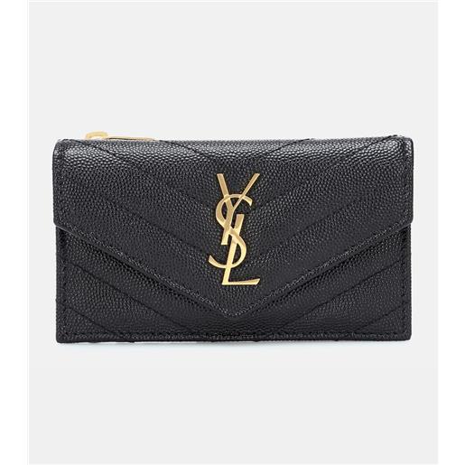 Saint Laurent portafoglio envelope small in pelle