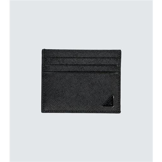 Prada portacarte in pelle saffiano