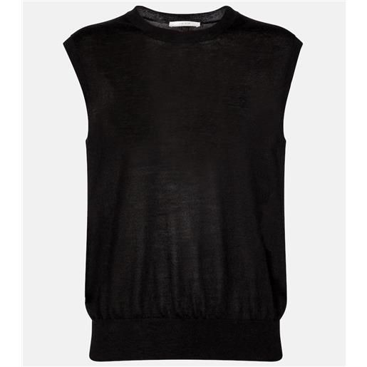 The Row gilet balham in cashmere