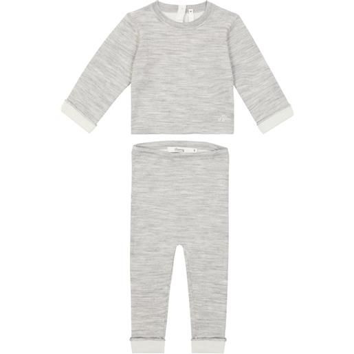 Bonpoint baby - top e pantaloni thai in lana