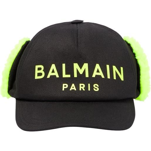 Balmain Kids cappello da baseball