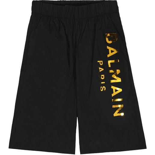 Balmain Kids shorts con logo