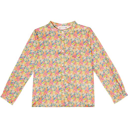 Bonpoint blusa balotine in cotone con stampa